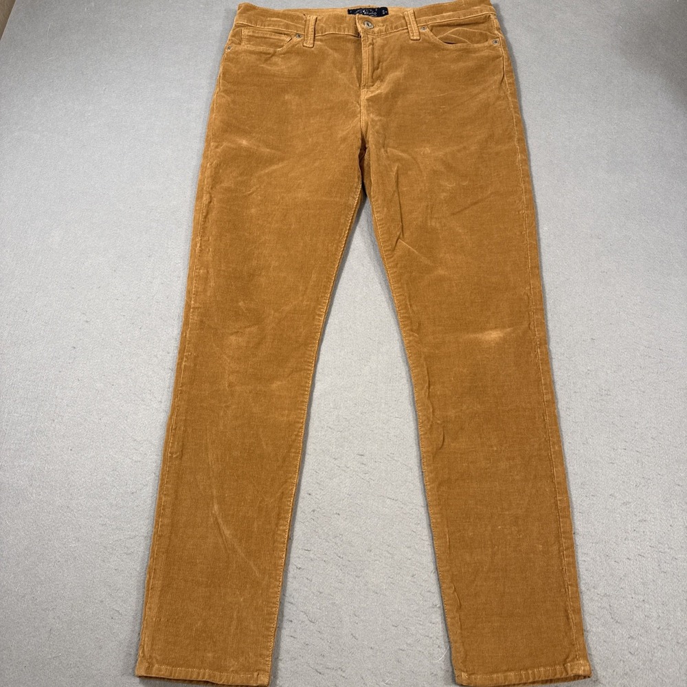 Lucky Brand Brooke Skinny Size 12/31 Corduroy Pants. BROWN TAN